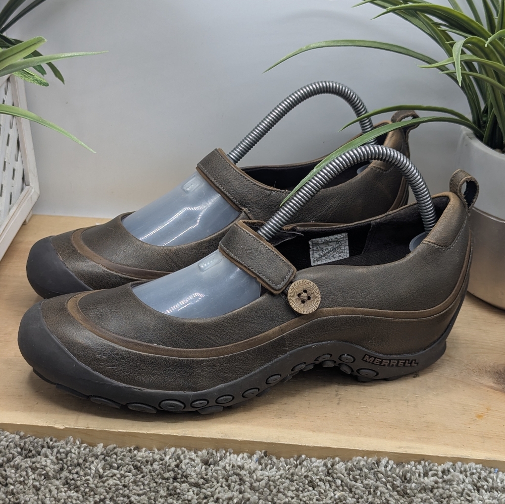 Clark's Mary Jane Leather Women's Size 9.5 Casual Dress Work Shoes